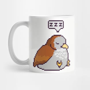 Sleepy Little Sparrow Mug